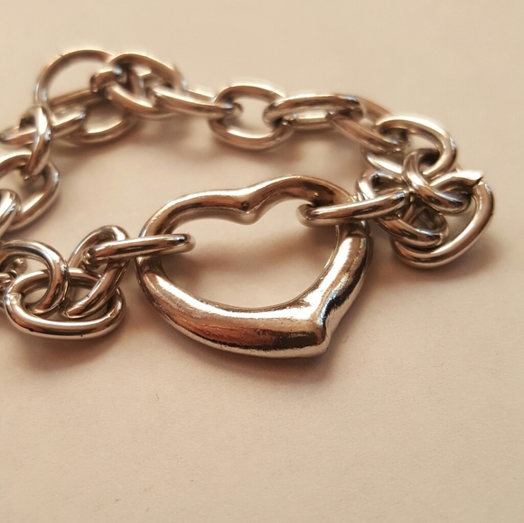 Heart chain bracelet - Picture 8 of 8